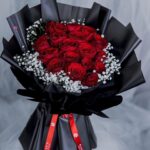 Flower delivery in Lahore Defense | Love Roses Bouquet