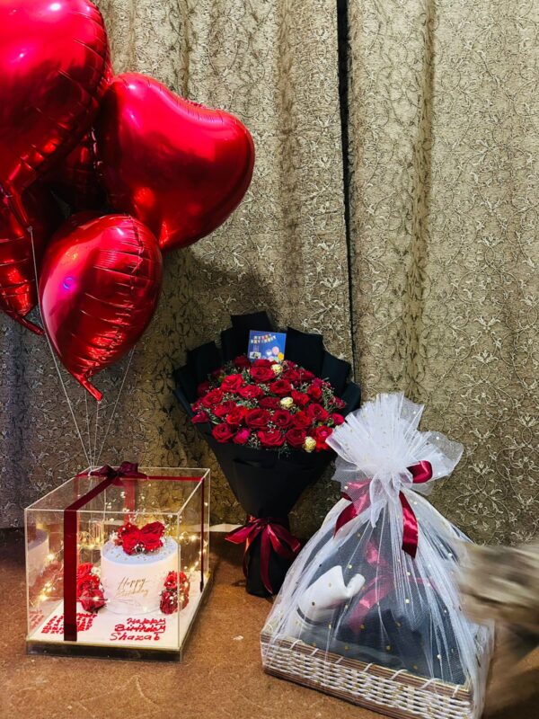 New Year Celebration Basket