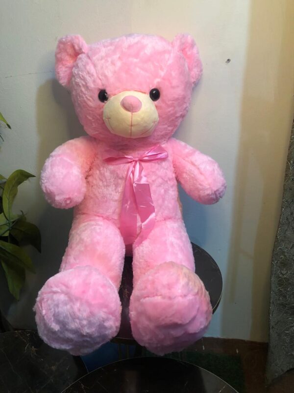 Pink Teddy Bear For Birthday