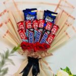 Customized chocolate bouquet