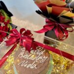 Acrylic Box with Layer Cake