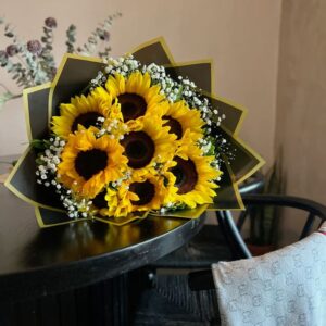 Sunflower Bouquet For Mothers Day