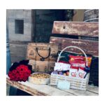 Dry Fruit Cake With Flowers