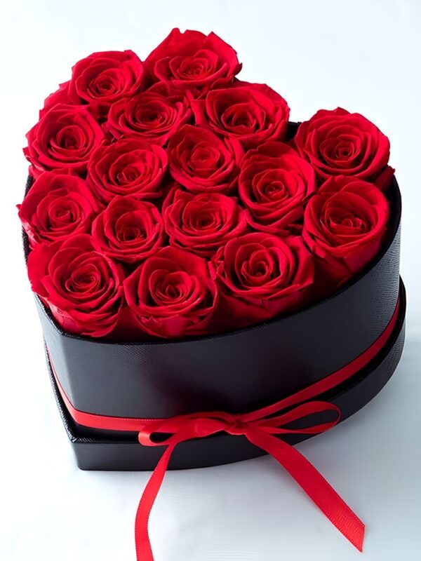 Heart-Shaped Rose Arrangement