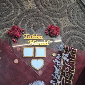 Acrylic Nikah Thumb Board