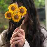 Crochet Sunflower Gift