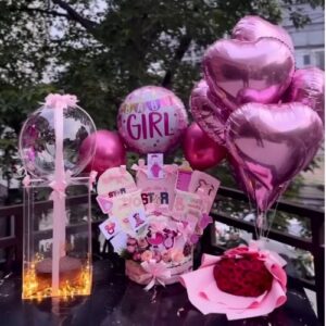 Baby Girl Welcome Gift Box