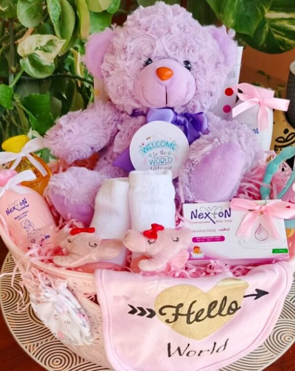 Congratulations Baby Girl Gift Hamper