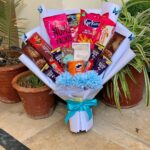Chocolate snack bouquet