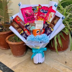 Chocolate snack bouquet