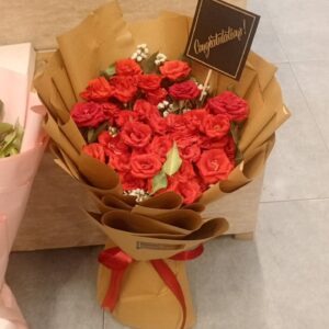 Congragulations Flowers & Gifts Hamper