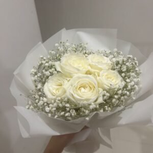 White Rose Bouquet