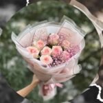 Long Stem Pink Rose Bouquet