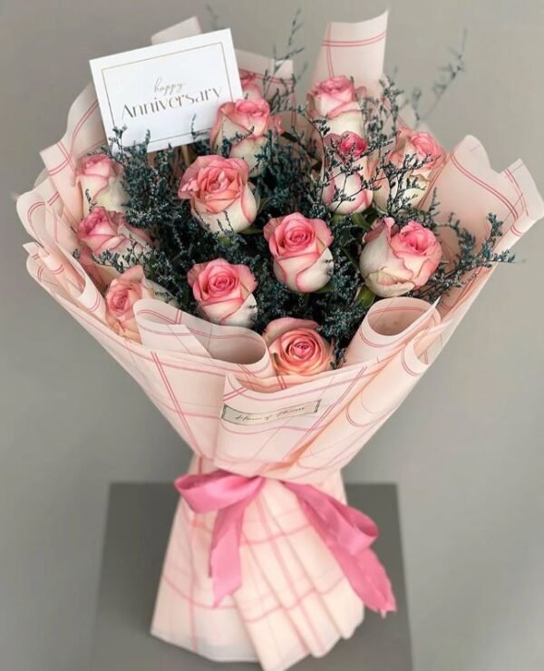 Marriage Anniversary Flower Bouquet