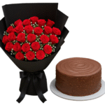 Flower and Cake Combo