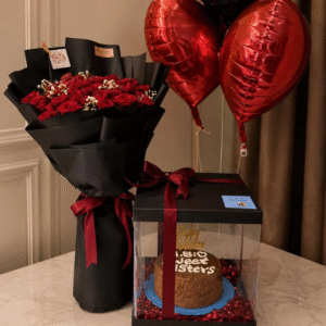 Wife Appreciation Day Cake and Flowers